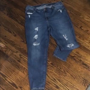 Old navy rock star jeans